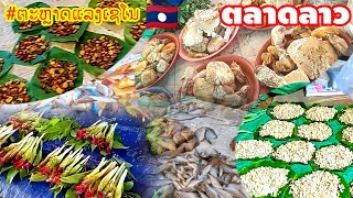 เที่ยวตลาดประเทศลาว ตลาดแลงเชโนเมืองอุทุมพรแขวงสะหวันนะเขต ຕະຫຼາດແລງເຊໂນ