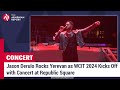 Jason Derulo Rocks Yerevan as WCIT 2024 Kicks Off with Concert at Republic Square