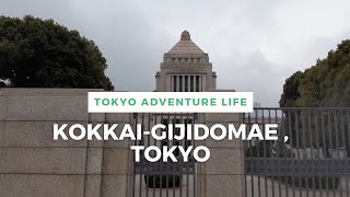 Walking Around Tokyo (Kokkai-Gijidomae) 国会議事堂前