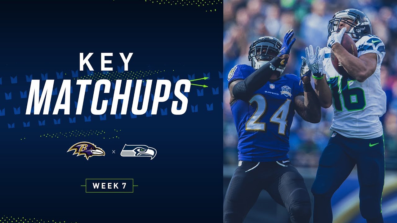 2019 Week 7: Seahawks Vs Ravens Key Matchups - YouTube