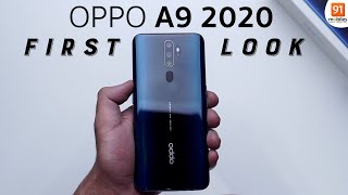 OPPO A9 2020: Unboxing | Hands on | Price Rs 16,990 Hindi हिन्दी