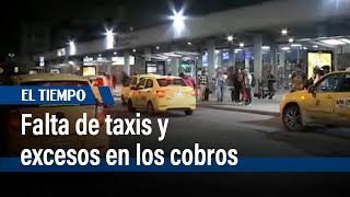 Falta de taxis y excesos en los cobros en el Terminal del Salitre | El Tiempo