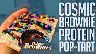 Cosmic Brownie Protein Pop Tart! | Only 150 Cals!!