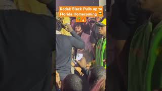 Kodak Black Pulls Up To Florida Homecoming