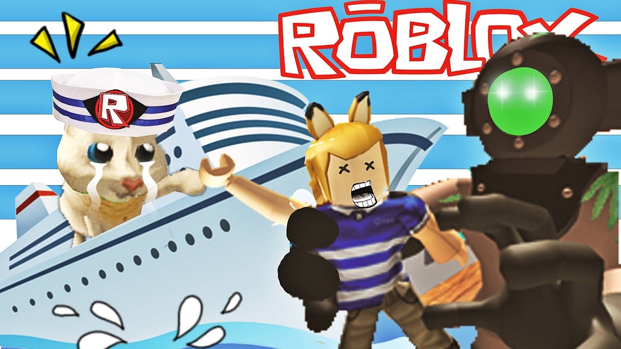 ROBLOX : เรือผีบุก...หนีลงเกาะเร็ว👻//Escape The Ship Obby!! (READ DESC ...