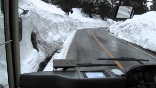 日本立山黑部六種交通工具  Japan Tateyama Kurobe six kinds of transport.