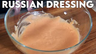 Easy Russian Dressing Recipe! Perfect For Salads, Sandwiches \u0026 Burgers!