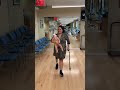 Mother holds and walks with baby for the 1st time