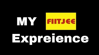 MY FIITJEE JOURNEY (not very exciting) !!!