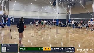 PVA 15 vs. CAVC 15 Power White (2025.02.15)