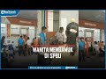 Viral Detik detik Wanita Mengamuk di SPBU