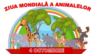 Ziua Mondială a Animalelor | 4 Octombrie | Ocrotim animalele