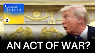 Trump sanctions ‘an act of war’, says Moscow | Ukraine: The Latest