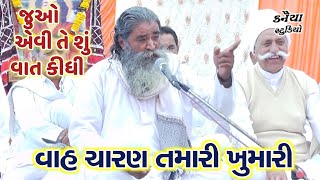 વાહ ચારણ વાહ | શું ખુમારી છે | આવો માણસ 100 વર્ષે મળે હો | વાહ બ્રહ્મચારી ચારણ | Palu Bhagat