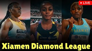 🔴LIVE - Xiamen Diamond League| Shericka Vs Shacarri Vs Shaunae Miller - Uibo Women's 200m