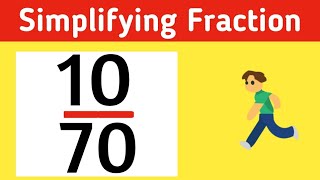 Simplify the fraction 10/70 (Simplest Form) || 10/70 Simplified