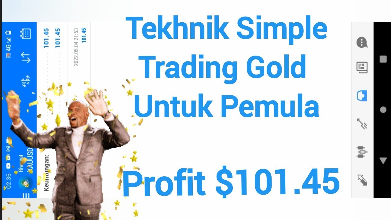 Trading Gold Strategi Untuk Pemula - YouTube