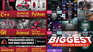 Programming Books (C++, C#, Python, Java, JavaScript, Git) ++ BIGGEST Graphics Ever 2 Bundles on Now