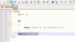 PHP 10 - Do loops Tutorial