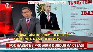 RTÜK'ten FOX TV'ye ağır ceza: Aynı ihlalin tekrarlanması durumunda yayın lisansı iptal edilebilir!