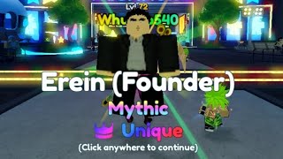 Unique Eren(Founder)