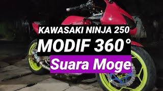 KAWASAKI NINJA 250 MODIF 360 SUARANYA MANTAP