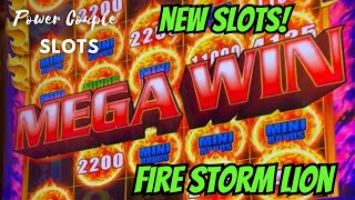 This Was Amazing NEW SLOTS “Fire Storm Lion” First Try Wow!!!