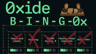 Oxide and Friends 8/4/2025 -- Oxide's $100M Series B