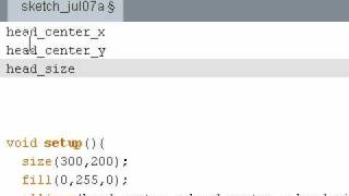 Processing: Variables part 2