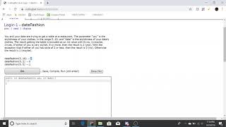 Logic-1 (Date Fashion) Java Tutorial || Codingbat.com