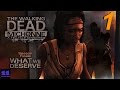 The Walking Dead Michonne Episode 3 (What We Deserve)  Gameplay Walkthrough Part 1 (Game)