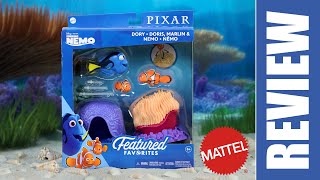 Mattel Pixar "FEATURED FAVORITES" Figures Finding Nemo | Dory, Marlin & Nemo | MY REVIEW!