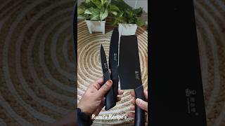 Kitchen knife set from meesho #kitchen #meesho #meeshohaul #meeshofinds #knifereview