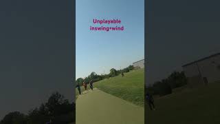 Inswing + wind 😖 what should have i done?