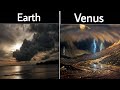 Sulphuric Acid Rain In Venus? | Random Facts | Venus Facts  #shorts