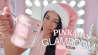 2022 Pinkmas Glamroom Tour | Pink Christmas Tree Decor