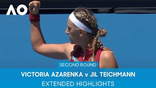 Victoria Azarenka v Jil Teichmann Extended Highlights (2R) | Australian Open 2022