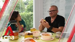 Heston Blumenthal tries Singapore hawker food and durian mooncake | CNA Lifestyle