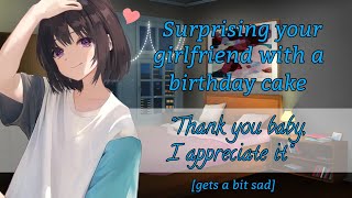 [ASMR] [ROLEPLAY] [F4A] Surprising your girlfriend on her birthday with a cake