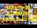 CKN's Top 20 ALTERNATIVE ROCK Albums of All-Time