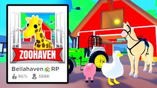 I Created a FAKE ZOO Brookhaven GAME..