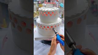 Satisfying Cake Decoration #shortsfeed #trending #viral #cake