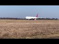 Boeing 767-300 Omni Air International landing in Rzeszów 14.02.2022