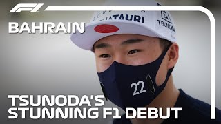 Yuki Tsunoda's Stunning F1 Debut | 2021 Bahrain Grand Prix