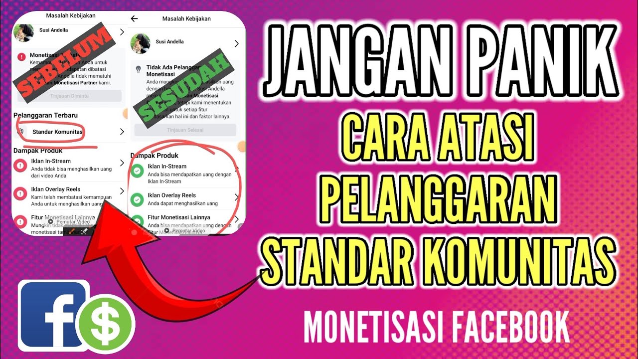 JANGAN PANIK INI CARA MENGATASI PELANGGARAN STANDAR KOMUNITAS FACEBOOK ...