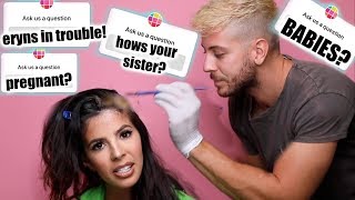 MY HUSBAND DYES MY HAIR + We Answer You most asked questions