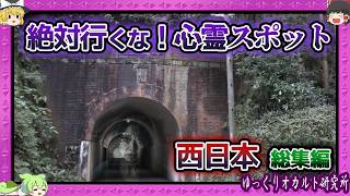 【 ゆっくり解説 心霊スポット 総集編 】危険すぎる心霊トンネル、飛び降り跡地…