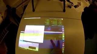 Multi-touch surface using Kinect with TUIO protocol (Test)