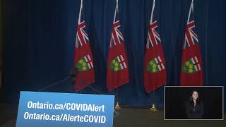 Premier Ford makes an announcement at Queen's Park | Nov 18