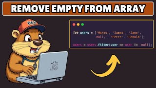 How to Remove Empty Elements from Array in Javascript